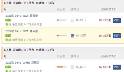 宋plus新能源报价及图片 宋plus新能源售价15.28万起